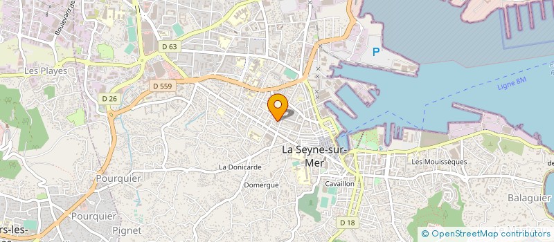 localisation de l'entreprise SEYNE ENERGIE à LA SEYNE-SUR-MER