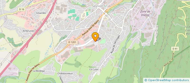 localisation de l'entreprise SEYNODONTO à ANNECY