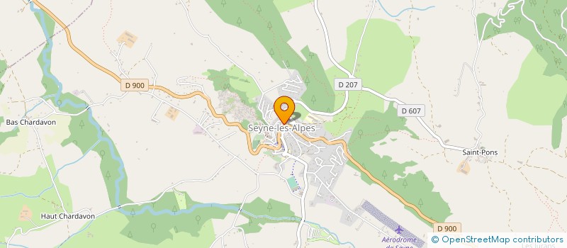 localisation de l'entreprise SEYNOISE DE DISTRIBUTION à SEYNE