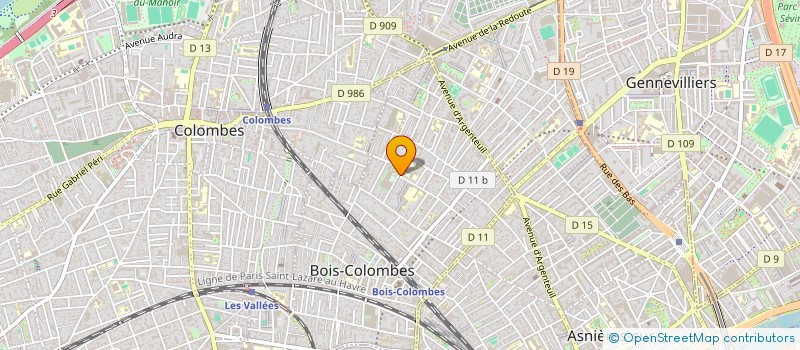 localisation de l'entreprise SEYON MINI MARKET à BOIS-COLOMBES