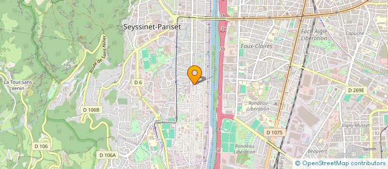 localisation de l'entreprise SEYSSINS FRAIS à SEYSSINS