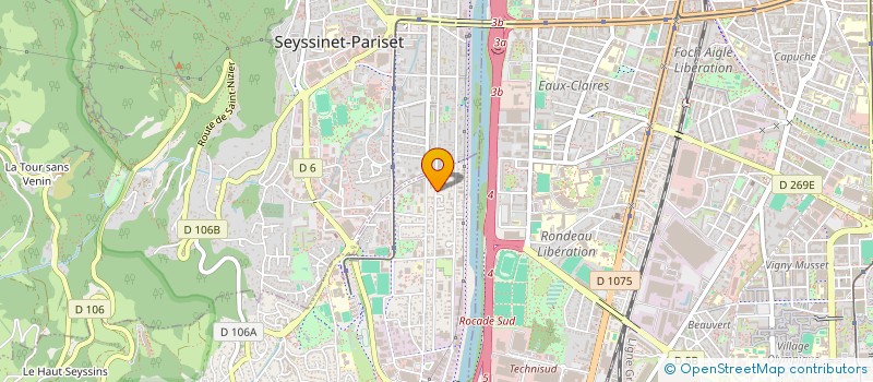 localisation de l'entreprise SEYSSINS-LOCATION à SEYSSINS