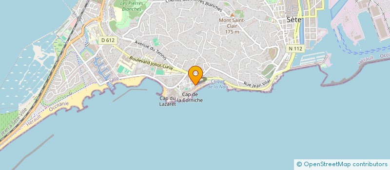 localisation de l'entreprise SEYTE PATRIMOINE à SETE
