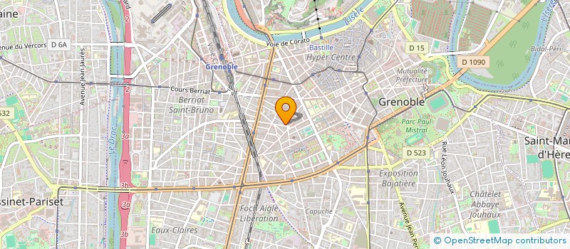localisation de l'entreprise SEYWA RESTAURANT AFRICAIN  GRENOBLE