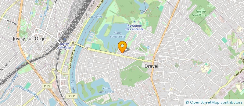 localisation de l'entreprise SEZ à DRAVEIL