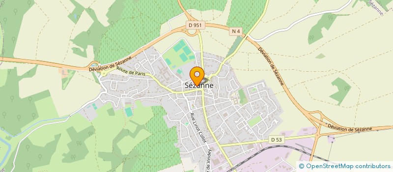 localisation de l'entreprise SEZ'AIDE à SEZANNE