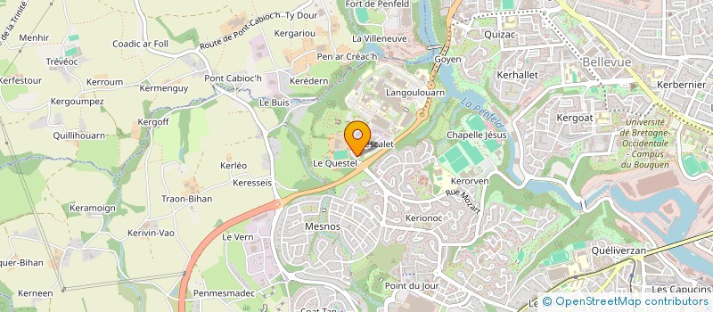 localisation de l'entreprise SEZAIA à BREST
