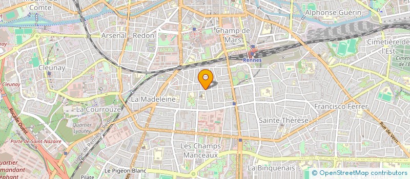 localisation de l'entreprise SEZAM DEVELOPPEMENT  RENNES