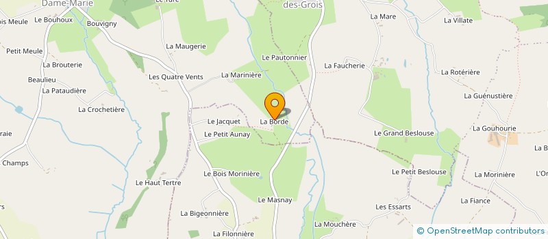 localisation de l'entreprise SEZAME INVEST à DAME-MARIE