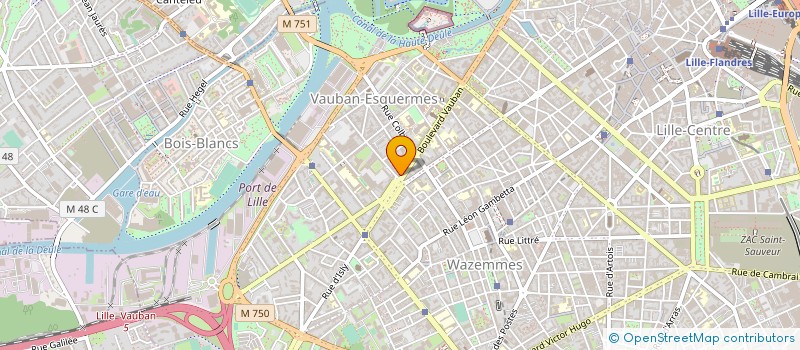 localisation de l'entreprise SEZARY à LILLE