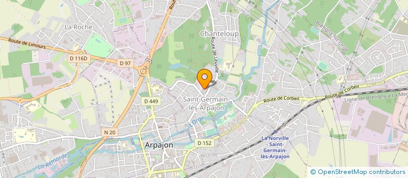 localisation de l'entreprise SEZER à SAINT-GERMAIN-LES-ARPAJON