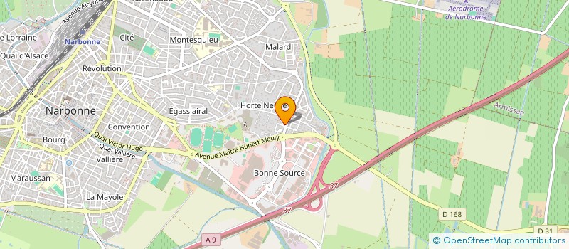 localisation de l'entreprise SEZGUN à NARBONNE