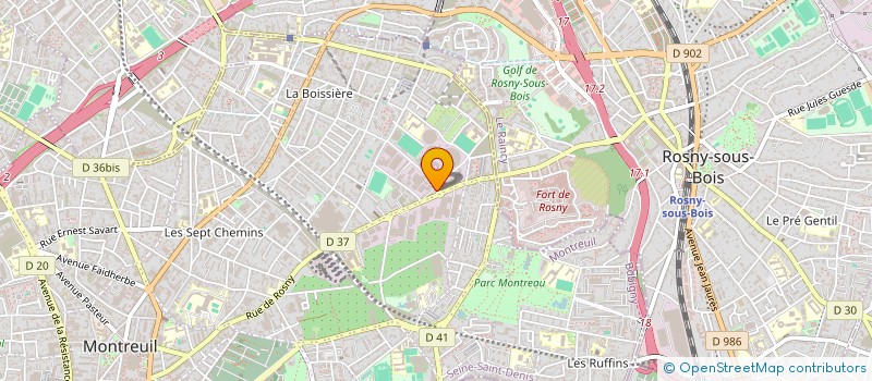 localisation de l'entreprise SEZMATIQUE à MONTREUIL