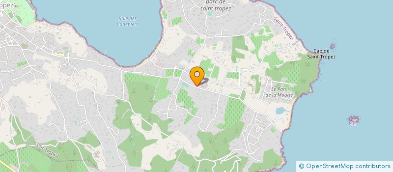 localisation de l'entreprise SEZZ à SAINT-TROPEZ
