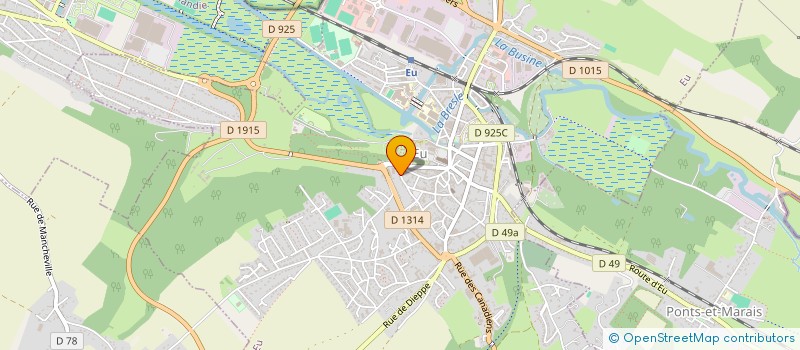 localisation de l'entreprise SF  EU