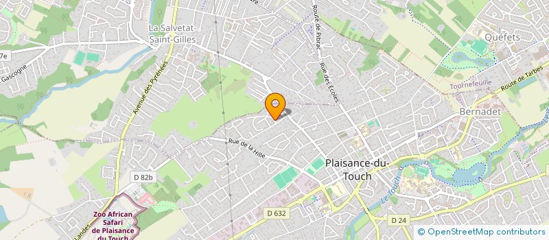 localisation de l'entreprise SF  PLAISANCE-DU-TOUCH
