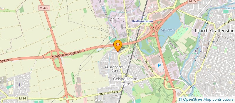 localisation de l'entreprise SF ALSACE à GEISPOLSHEIM