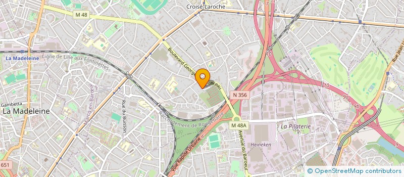 localisation de l'entreprise SF ASSIST'PLUS à MARCQ-EN-BARŒUL