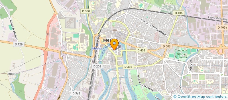 localisation de l'entreprise SF BAT à MEAUX