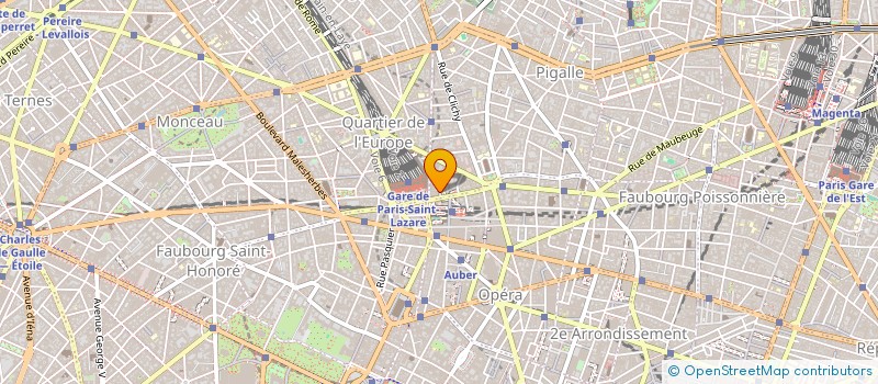 localisation de l'entreprise SF BUDAPEST  PARIS