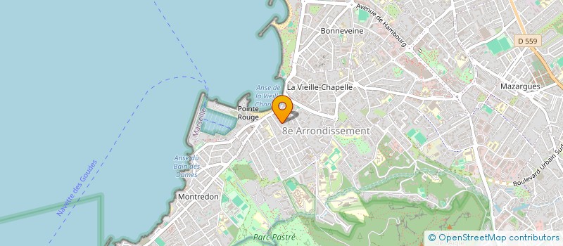 localisation de l'entreprise SF CAPITAL  MARSEILLE