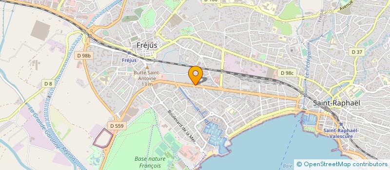 localisation de l'entreprise SF COLLECTOR à FREJUS