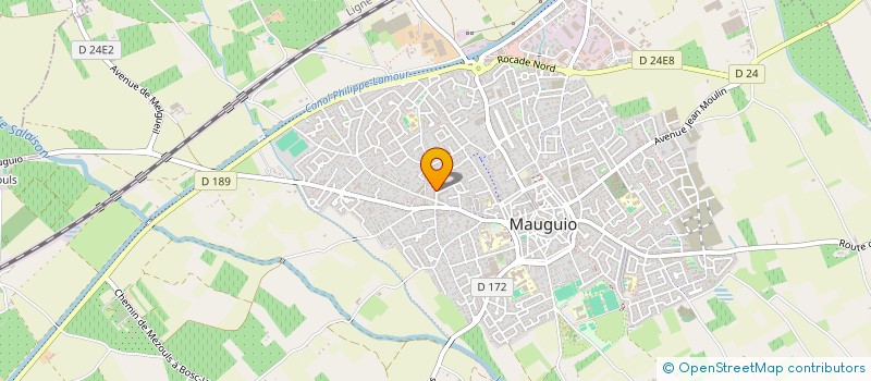 localisation de l'entreprise SF CONCEPT  MAUGUIO