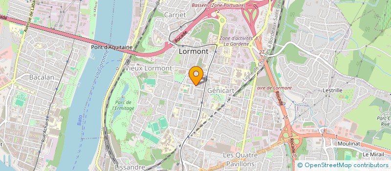 localisation de l'entreprise SF CONCEPT à LORMONT