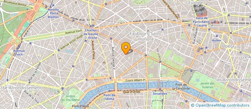 localisation de l'entreprise SF CONSEIL  PARIS