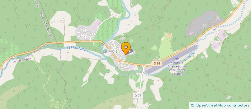 localisation de l'entreprise SF CONSTRUCTION  LA MOLE