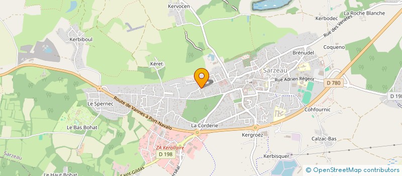 localisation de l'entreprise SF CONSULTING à SARZEAU
