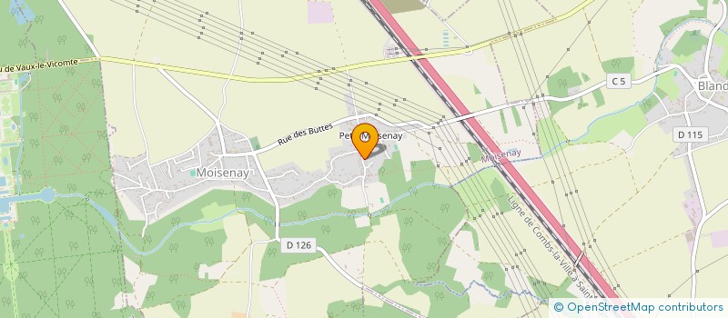 localisation de l'entreprise SF CORDONNERIE  RUBELLES