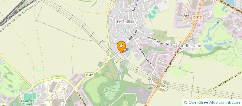 localisation de l'entreprise SF DEPANNAGE  PARIS