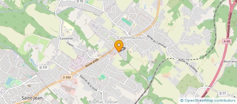 localisation de l'entreprise SF DES CEVENNES  CASTELMAUROU