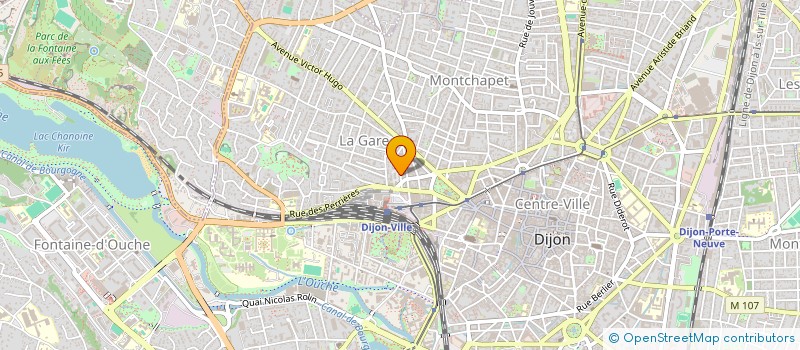 localisation de l'entreprise SF DIFFUSIONS à DIJON