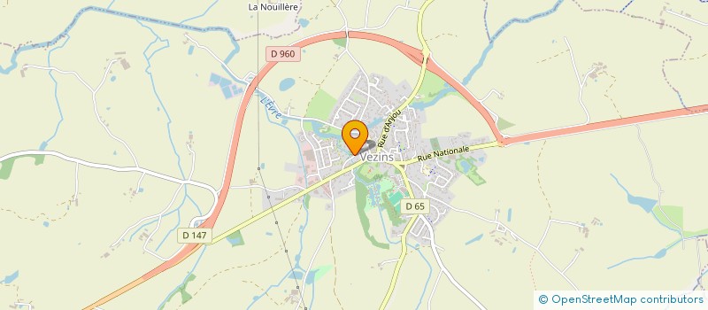 localisation de l'entreprise SF DU MARAIS  VEZINS