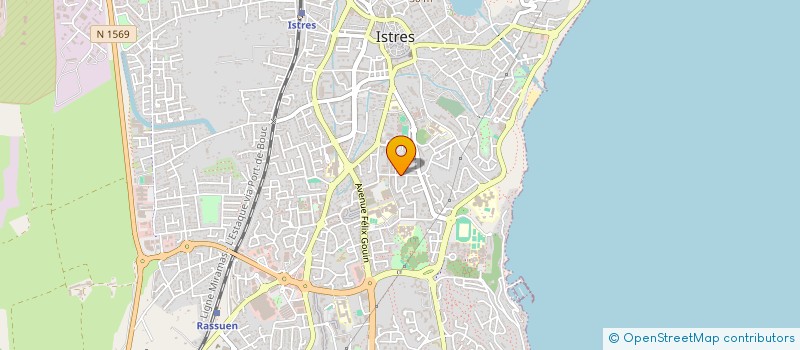localisation de l'entreprise SF ETANCHEITE BARDAGE  ISTRES