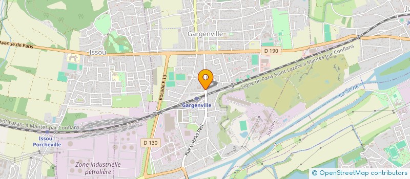 localisation de l'entreprise SF FORMATION PREVENTION  GARGENVILLE