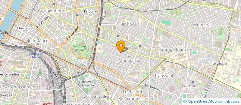 localisation de l'entreprise SF FOURNIER à LYON