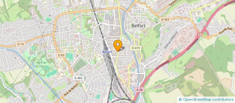 localisation de l'entreprise SF HOME RENOV à BELFORT