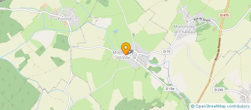 localisation de l'entreprise SF IMMO  MONTMIREY-LA-VILLE