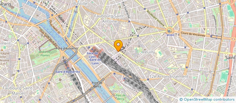 localisation de l'entreprise SF IMMO  PARIS