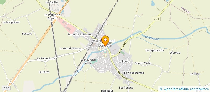 localisation de l'entreprise SF IMMO  SAINT-AMAND-LONGPRE