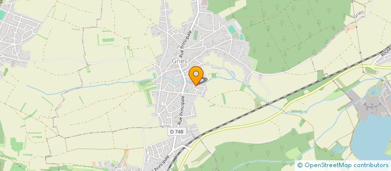 localisation de l'entreprise SF IMMO  GRIES