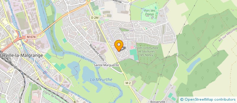 localisation de l'entreprise SF.IMMO.  TOMBLAINE