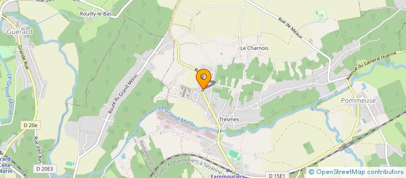 localisation de l'entreprise SF IMMOBILIER  FAREMOUTIERS