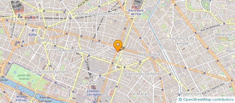 localisation de l'entreprise SF INTECH à PARIS