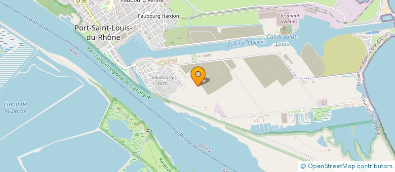 localisation de l'entreprise SF INVESTISSEMENT à PORT-SAINT-LOUIS