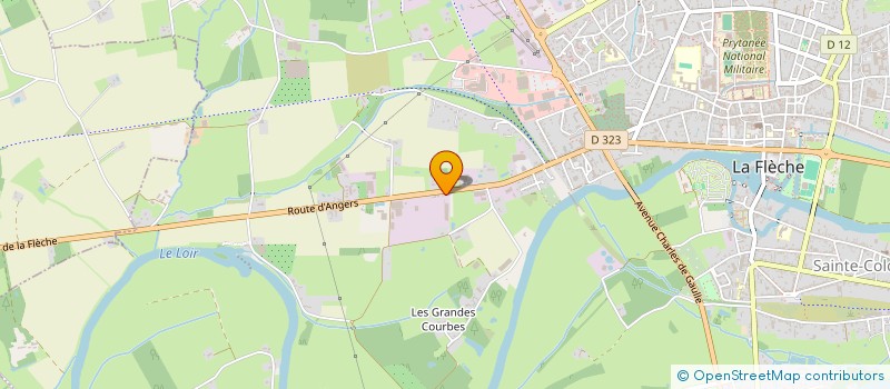 localisation de l'entreprise SF INVESTISSEMENT  LA FLECHE