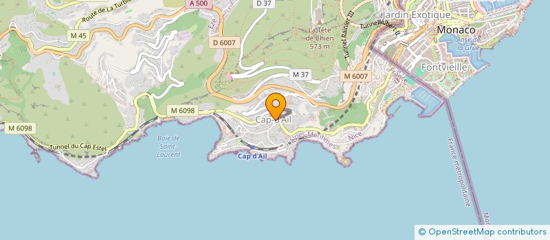 localisation de l'entreprise SF INVESTMENTS  CAP-D'AIL